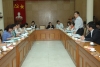TS Nguyễn Khắc Hiền – Giám đốc Sở Y tế Hà Nội báo cáo về hoạt động thu gom và xử lý chất thải y tế